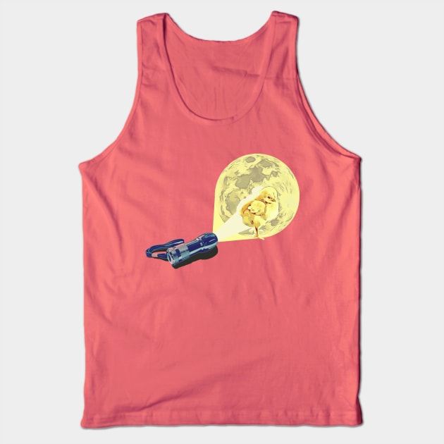 Moonlight Chicken Tank Top by MisconceivedFantasy